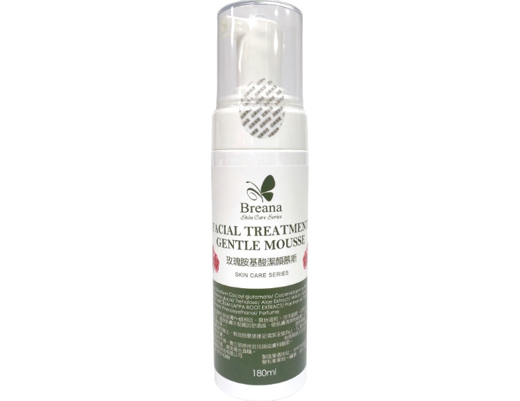 玫瑰胺基酸潔顏慕斯 1